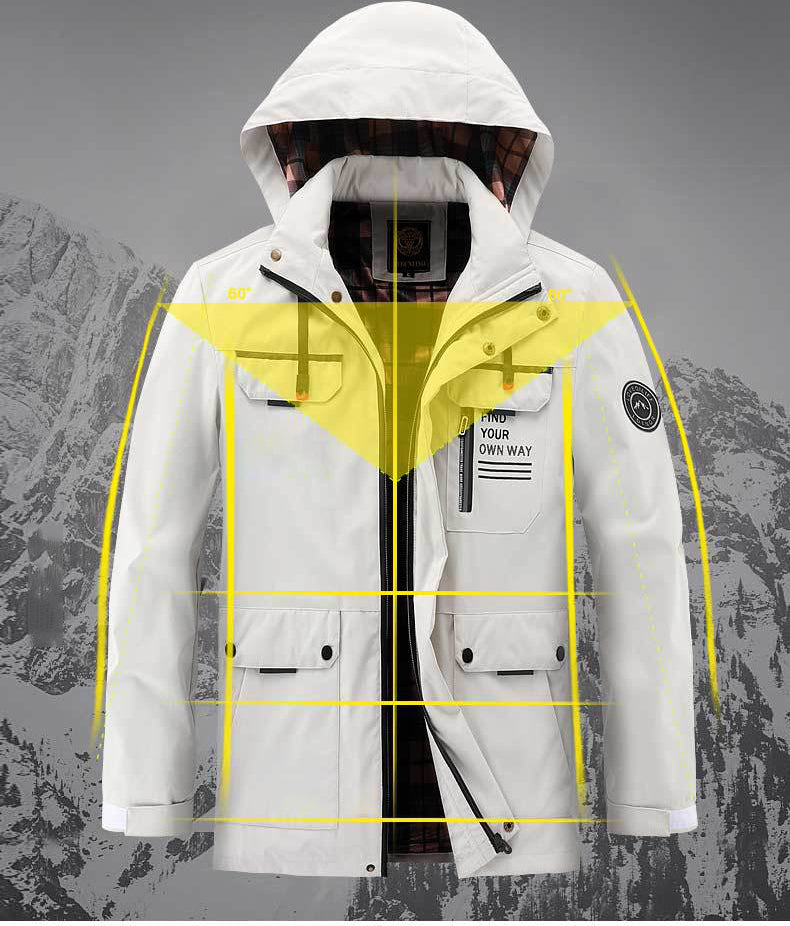 Manteau mi-long avec capuche - Vernand - Little Paris