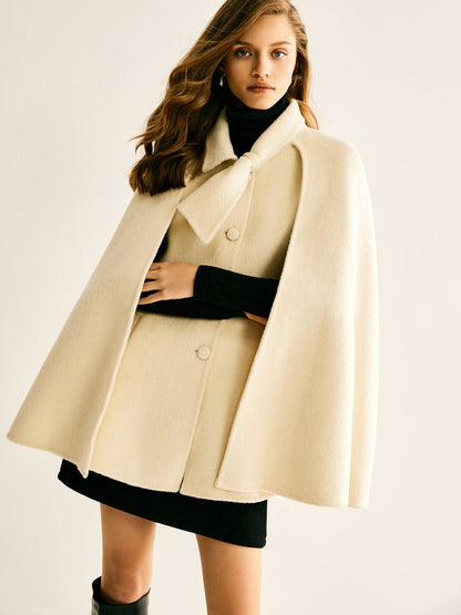 Manteau en laine chaud avec des boutons - Salihe - Little Paris