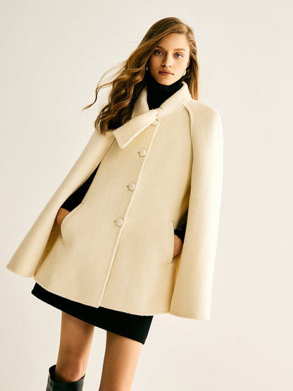 Manteau en laine chaud avec des boutons - Salihe - Little Paris