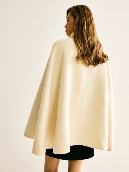 Manteau en laine chaud avec des boutons - Salihe - Little Paris