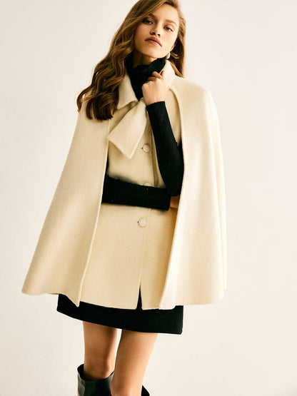 Manteau en laine chaud avec des boutons - Salihe - Little Paris