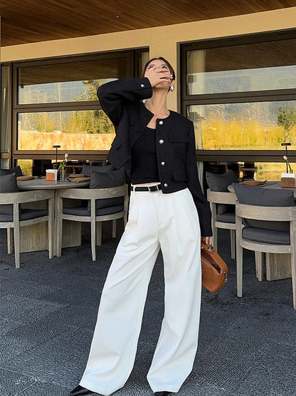 Veste en Tweed Boutonnée - Radia - Little Paris
