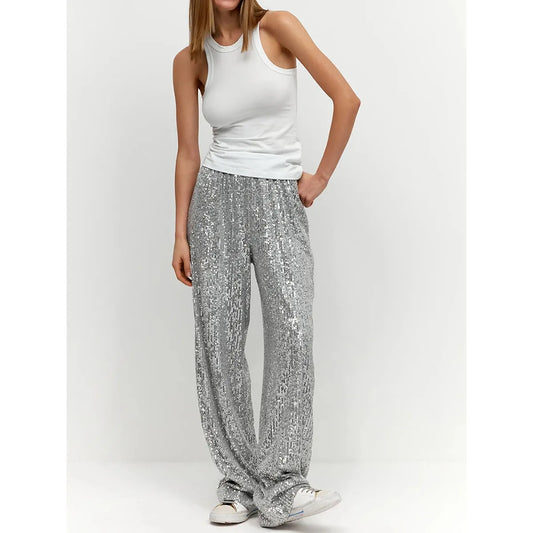 Pantalon à paillettes - Soum - Little Paris