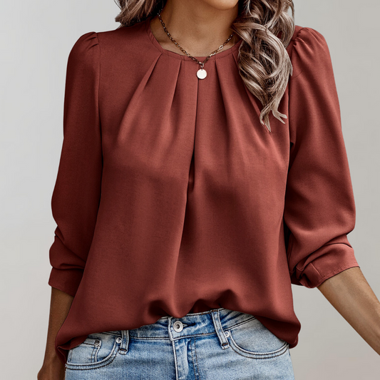 Chemisier silk - Chantal - Little Paris