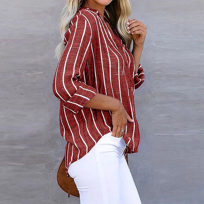 Chemisier stripes - Romy - Little Paris