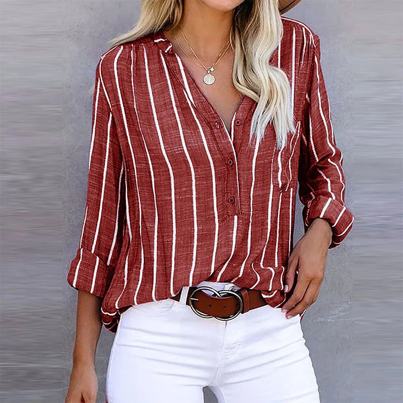 Chemisier stripes - Romy - Little Paris