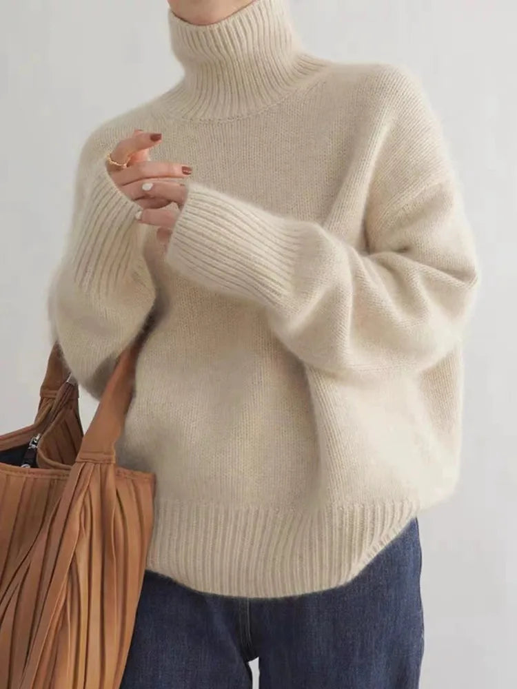 Pull col roulé oversize - Miranda - Little Paris