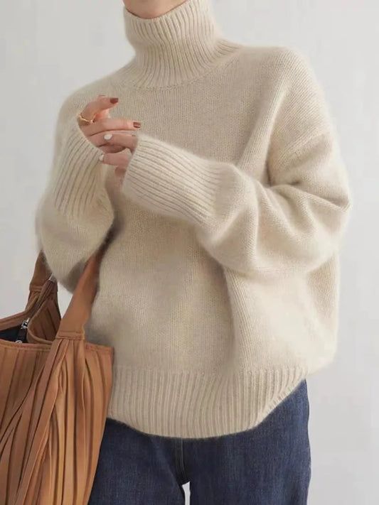 Pull col roulé oversize - Miranda - Little Paris