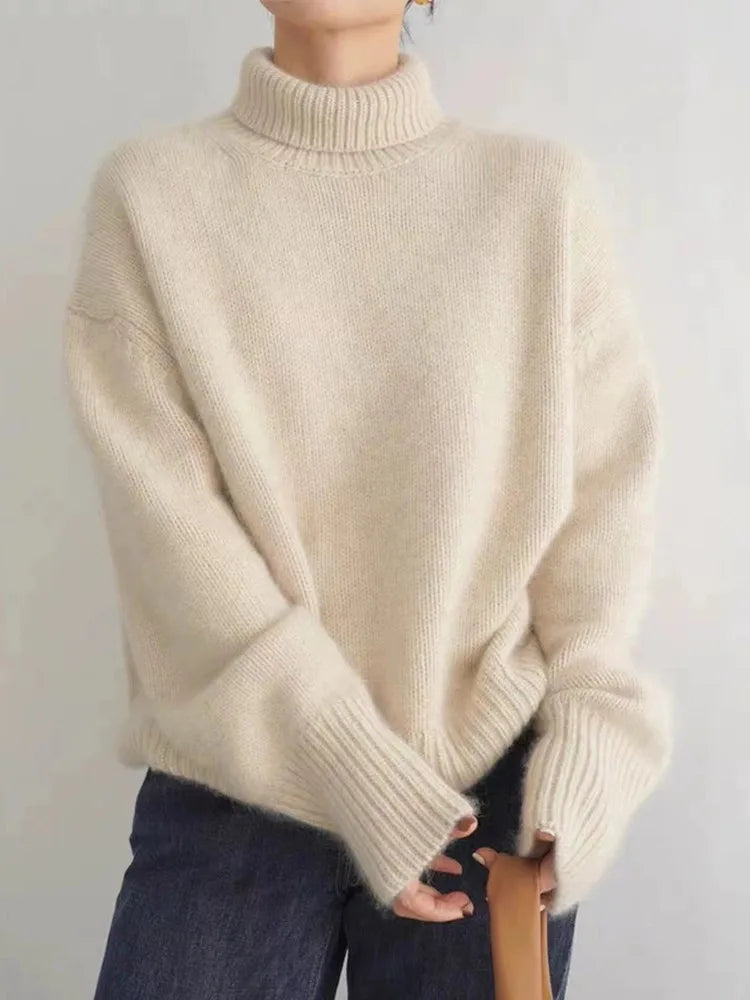 Pull col roulé oversize - Miranda - Little Paris