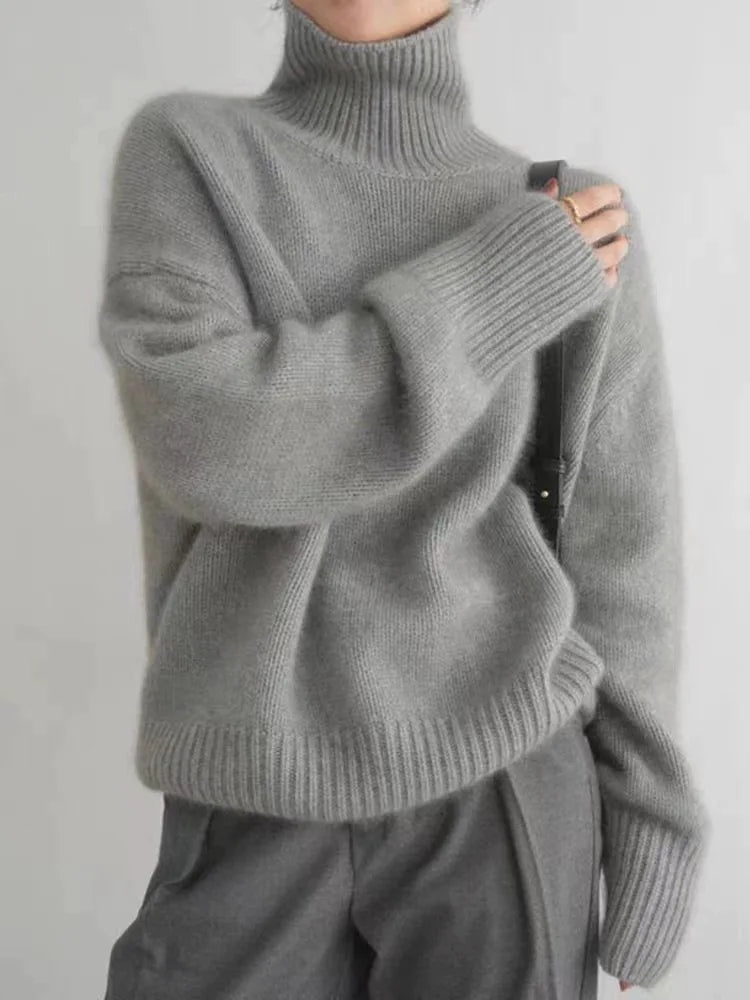 Pull col roulé oversize - Miranda - Little Paris