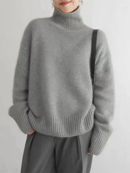 Pull col roulé oversize - Miranda - Little Paris