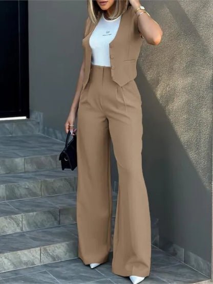 Ensembles deux pièces gilet + pantalon - Rachida - Little Paris