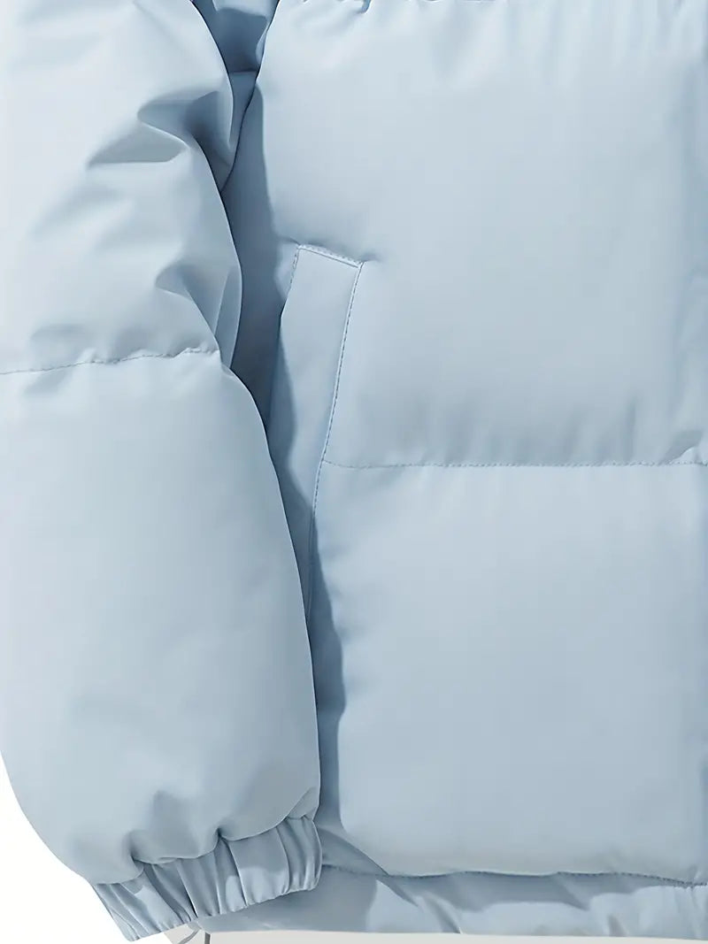 Veste matelassée à capuche au design - Kelna - Little Paris