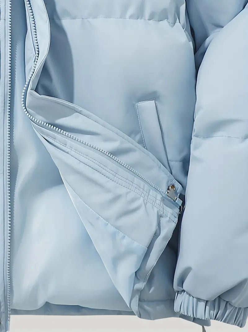 Veste matelassée à capuche au design - Kelna - Little Paris