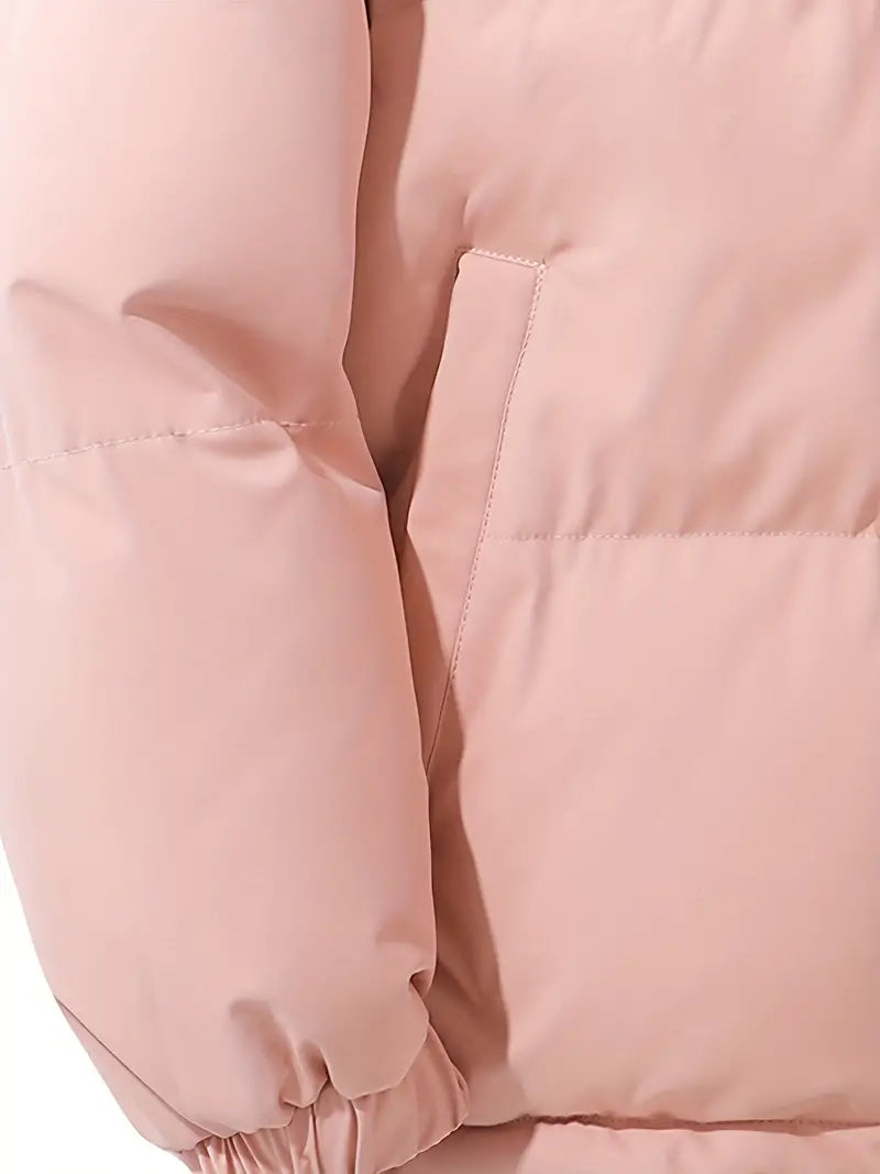 Veste matelassée à capuche au design - Kelna - Little Paris
