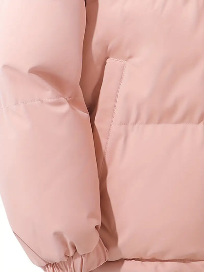 Veste matelassée à capuche au design - Kelna - Little Paris