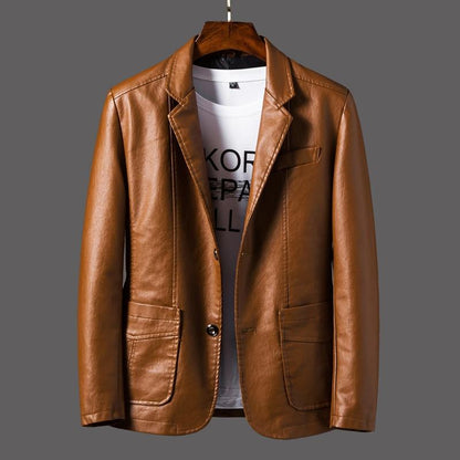 Blazer en cuir - Ston - Little Paris