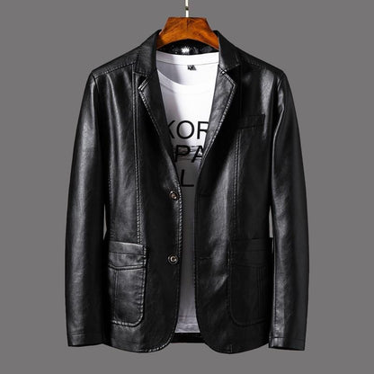 Blazer en cuir - Ston - Little Paris
