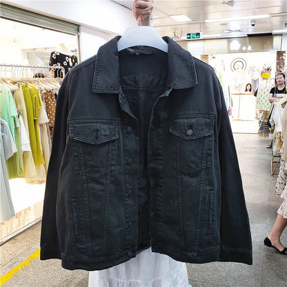 Veste en Denim Brodée à Fleurs - Floria - Little Paris
