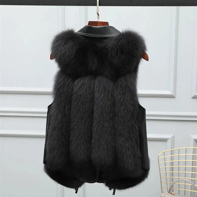 Gilet en fourrure douce - Shelly - Little Paris