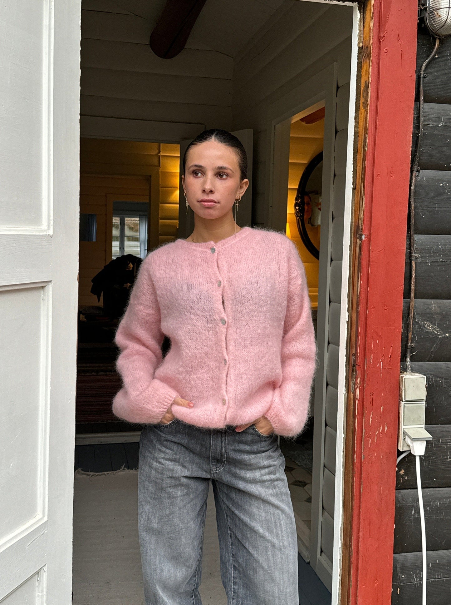 Gilet doux en mohair - Nina - Little Paris