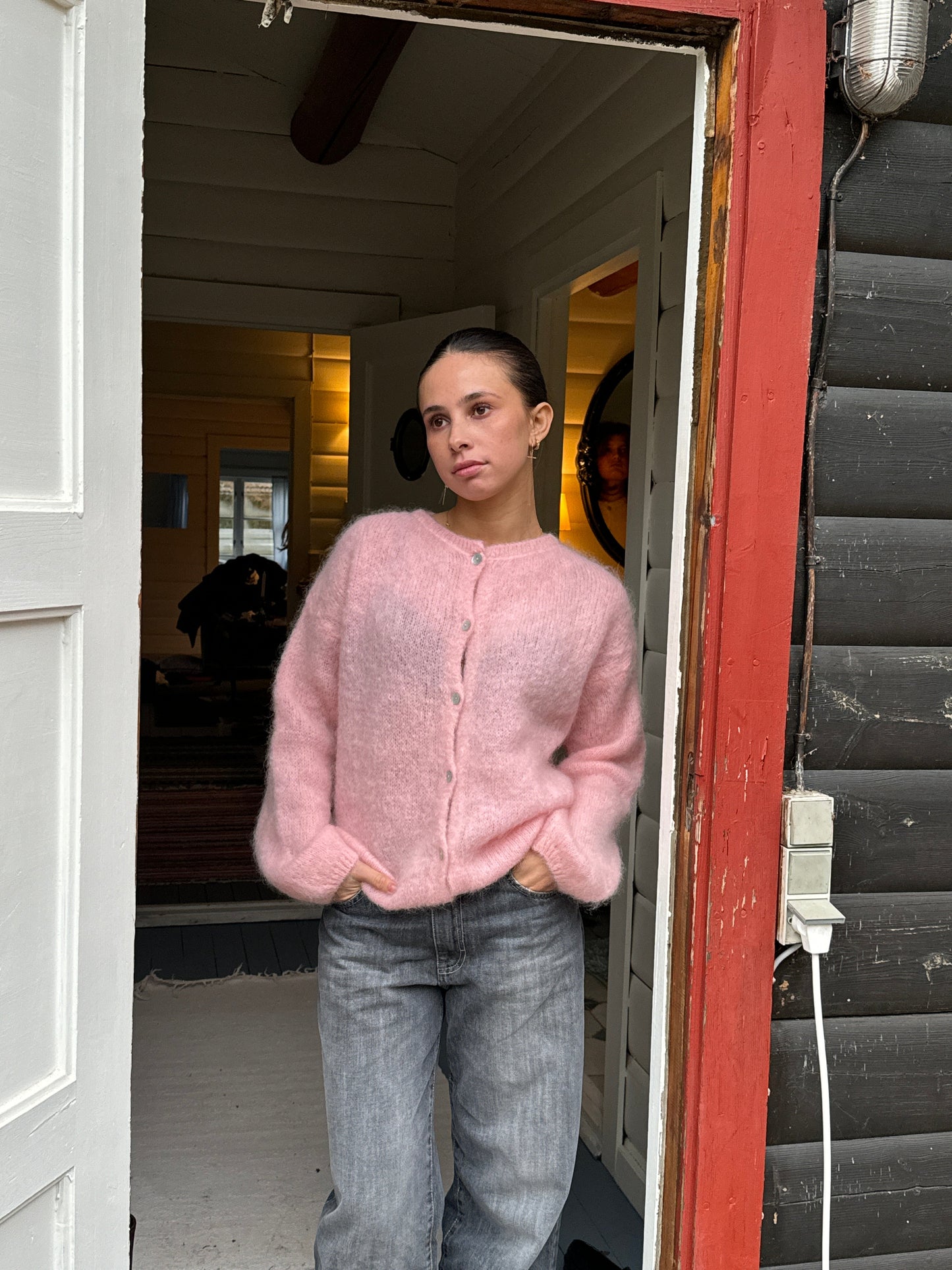 Gilet doux en mohair - Nina - Little Paris