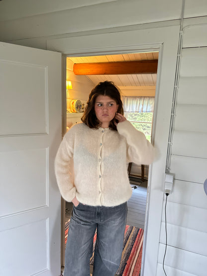 Gilet doux en mohair - Nina - Little Paris