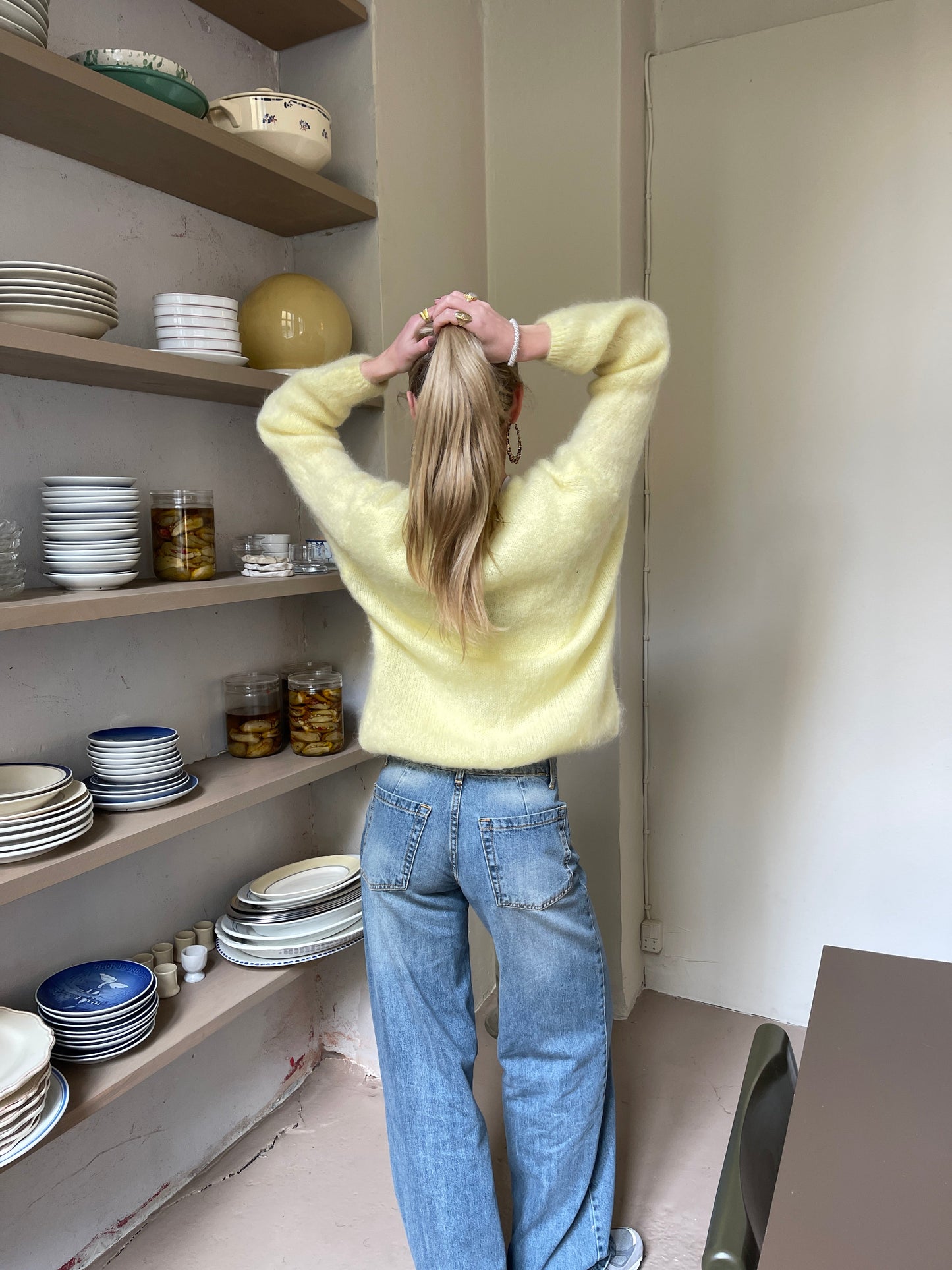 Gilet doux en mohair - Fabeltje - Little Paris