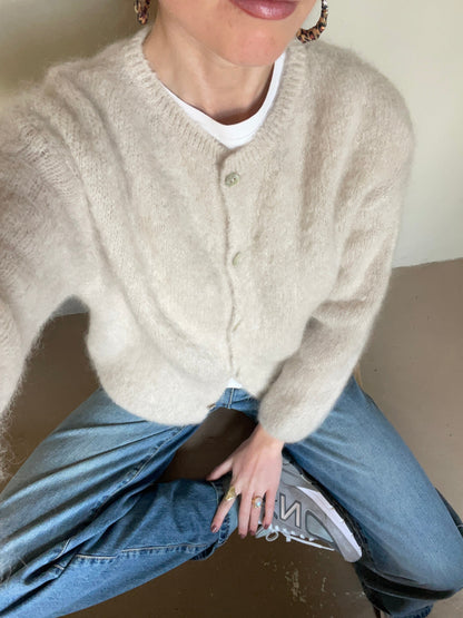 Gilet doux en mohair - Nina - Little Paris