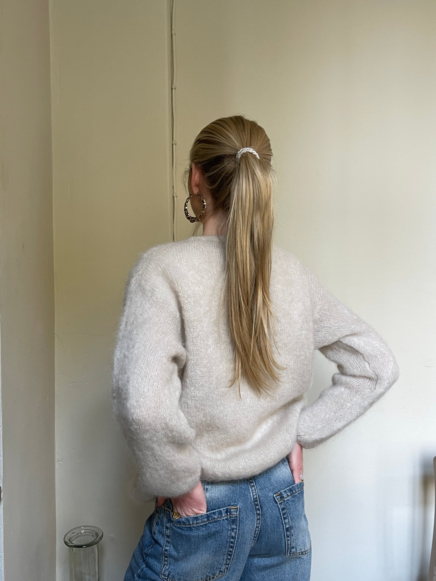 Gilet doux en mohair - Fabeltje - Little Paris