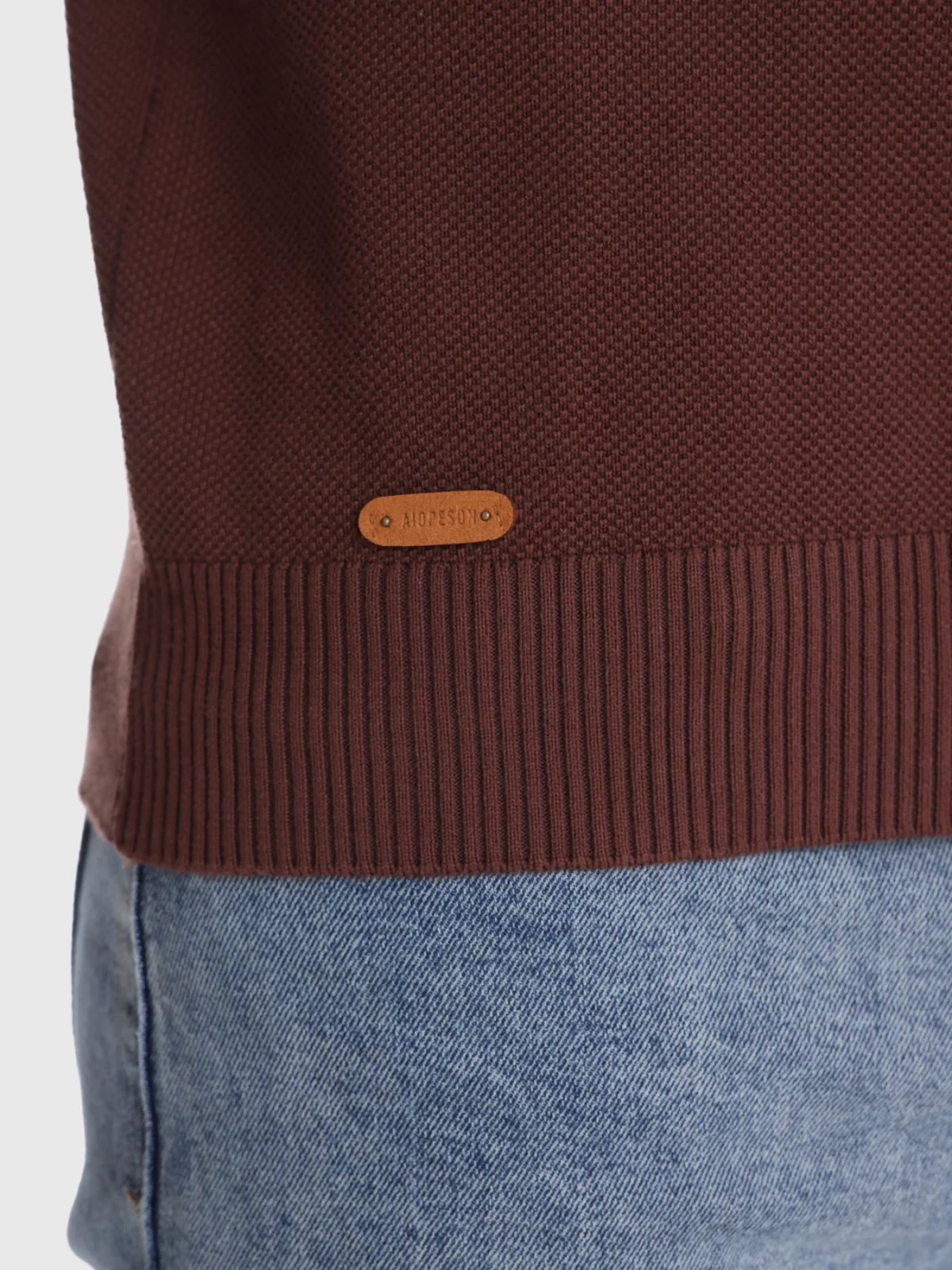 Pull Col Montant Zippé - Omar - Little Paris