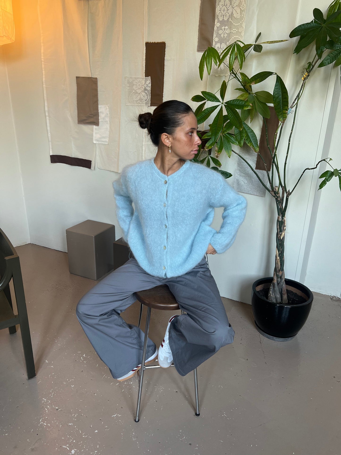 Gilet doux en mohair - Nina - Little Paris