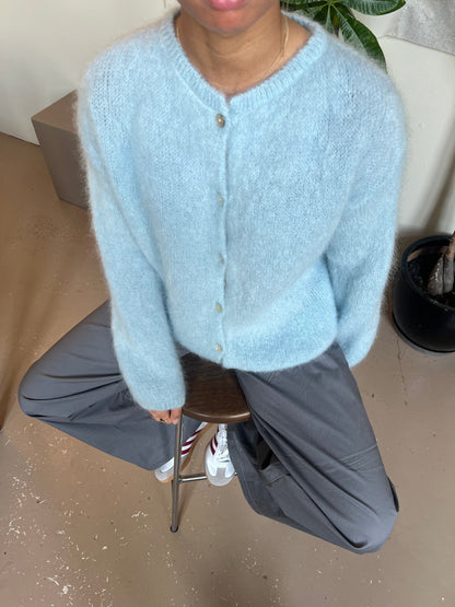 Gilet doux en mohair - Nina - Little Paris