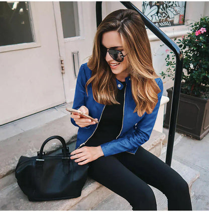 Veste en cuir - Emily - Little Paris