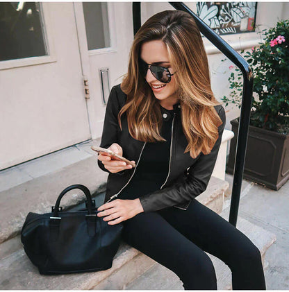 Veste en cuir - Emily - Little Paris