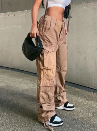 Pantalon cargo - Barba - Little Paris