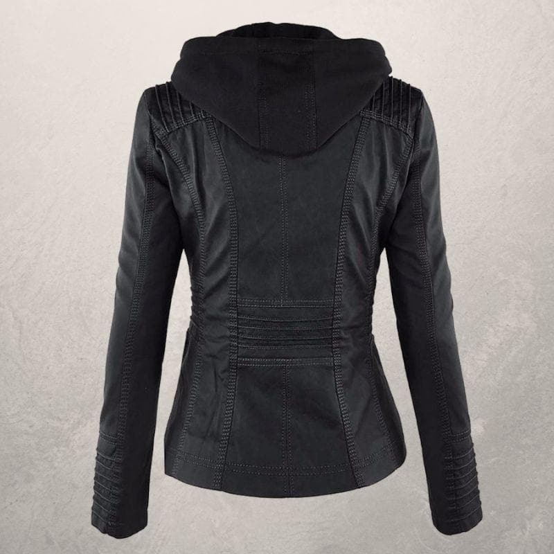 Veste en cuir - Jessey - Little Paris
