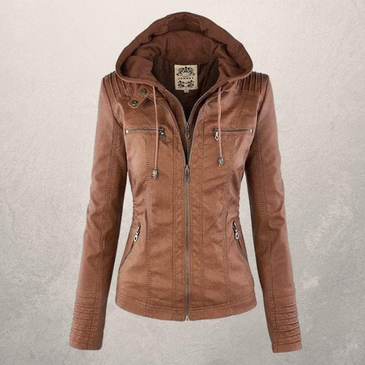 Veste en cuir - Jessey - Little Paris
