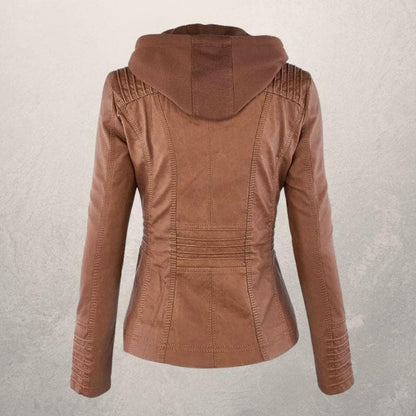 Veste en cuir - Jessey - Little Paris