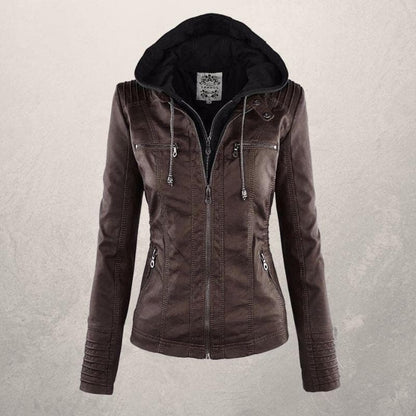 Veste en cuir - Jessey - Little Paris