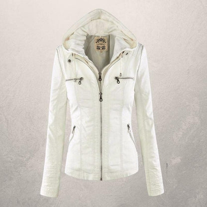 Veste en cuir - Jessey - Little Paris
