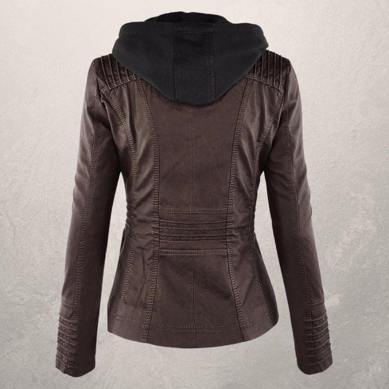 Veste en cuir - Jessey - Little Paris