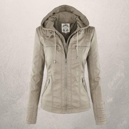 Veste en cuir - Jessey - Little Paris