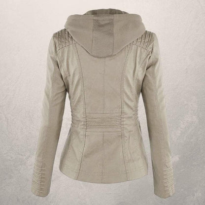 Veste en cuir - Jessey - Little Paris