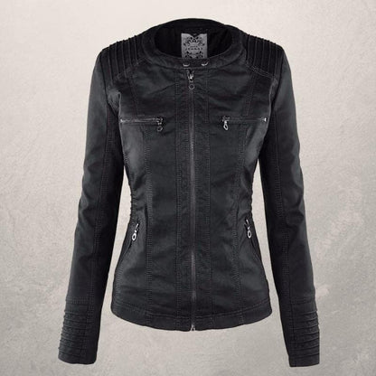 Veste en cuir - Jessey - Little Paris