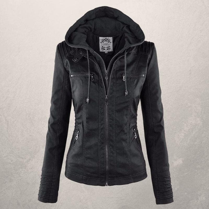 Veste en cuir - Jessey - Little Paris