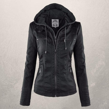 Veste en cuir - Jessey - Little Paris