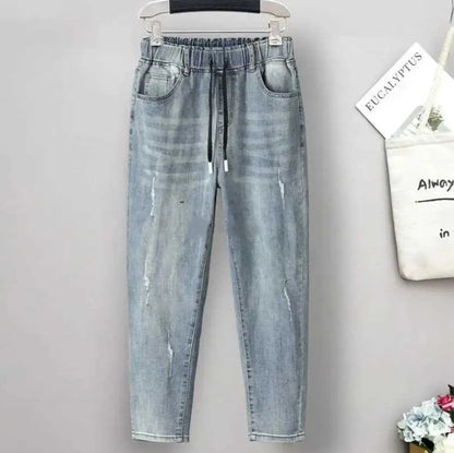 Jean baggy élastique - Jinne - Little Paris