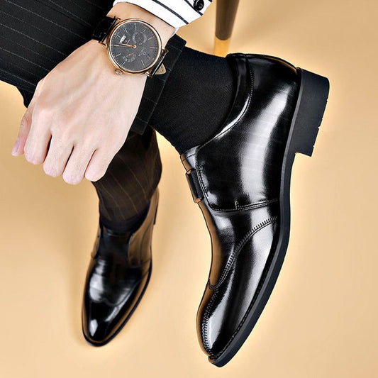 Chaussures d'affaires en cuir - Vincent - Little Paris