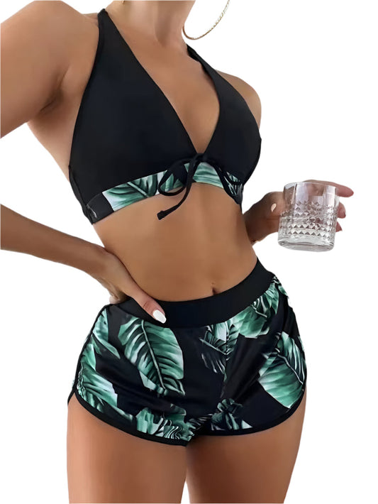 Ensemble haut de bikini et short - Elsa - Little Paris